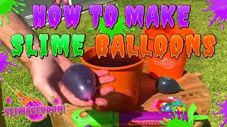 How to make Slime Balloons! - Instructional Video - Slimageddon™ Slime Game Pack