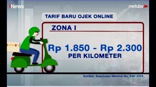 123 Kota dan Kabupaten Terapkan Tarif Baru Ojek Online - iNews Malam 08/08 screenshot 1