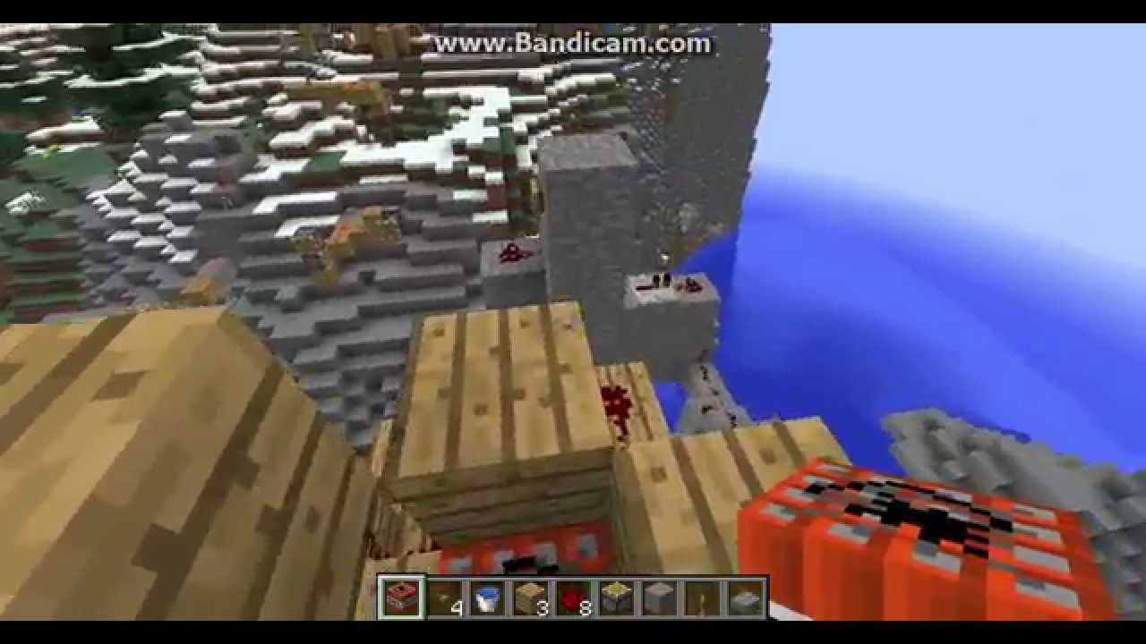 Minecraft 无限tnt 垂直火箭塔 Youtube