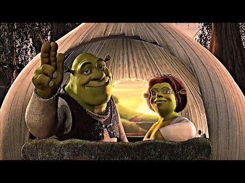 SHREK (2001) Scene: "I'm a believer"/End Sequence.