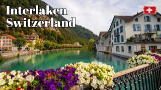 Interlaken Walking Tour, Switzerland – Alpine Views, Turquoise Rivers \& Summer Vibes