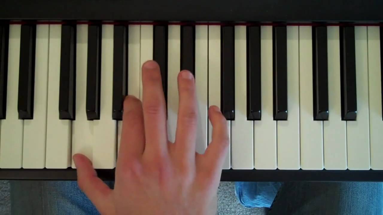 How To Play A G Augmented 7th Chord On Piano Youtube