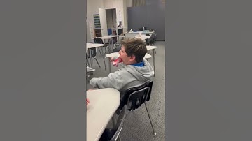 This guy uses a soda can to make car noises! So crazy!