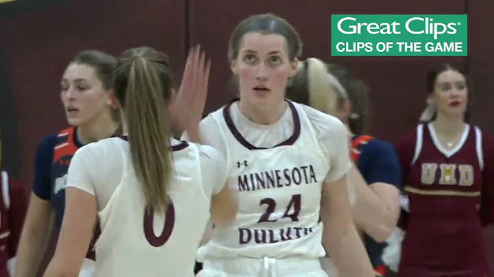 2.10.23 HIGHLIGHTS: UMD Women's Basketball, 72. UMary, 52.