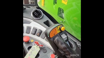 How to use Merlo Telehandler Auto Idle-up joystick function - Too easy!