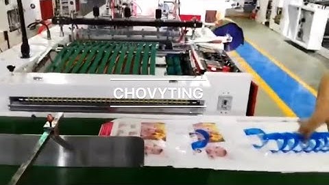 CW-800ZD square bottom soft loop handle bag making machine
