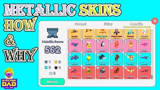 Metallic Skins explained in Collect All Pets and how to get metallic