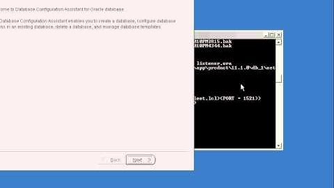 Oracle DBA Justin - How to create an Oracle database via the DBCA # 1 of 2