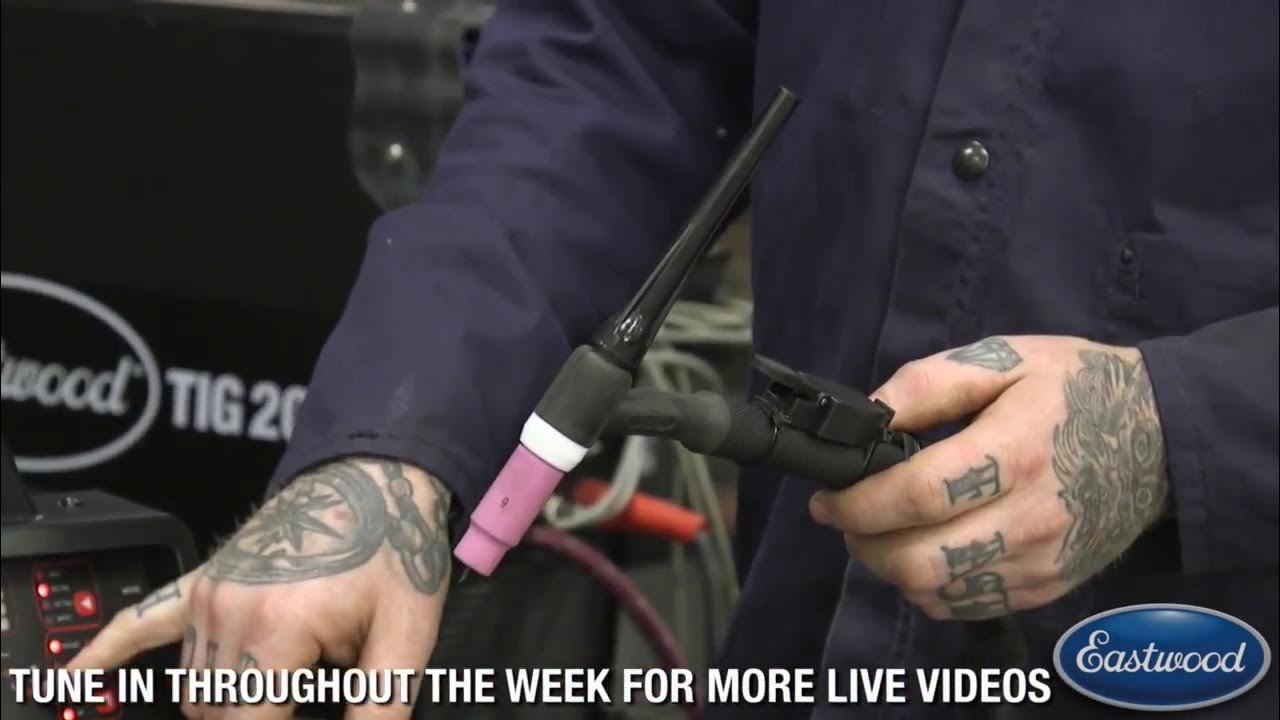 How To TIG Weld with the NEW Eastwood Digital TIG 200 AC/DC Welder