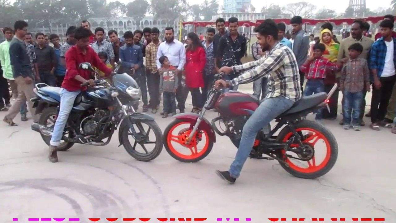 Bike Stunts Tour dhaka bangladesh  ( edword collage pabna )