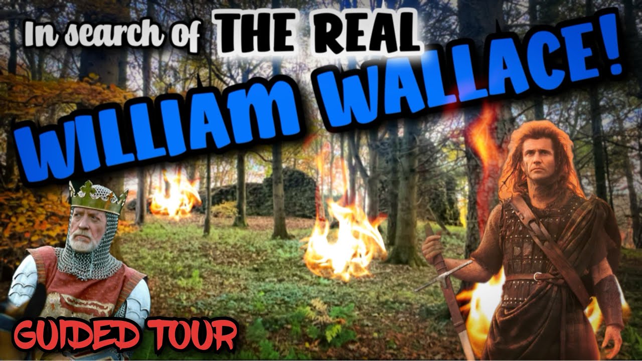 Search for the REAL Sir WILLIAM WALLACE! A 900 + year old castle in Perthshire, Scotland!
