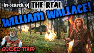 Search for the REAL Sir WILLIAM WALLACE! A 900   year old castle in Perthshire, Scotland!