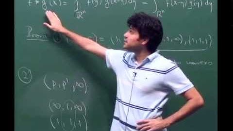 Programa de Mestrado: Equações Diferenciais Parciais - Aula 02 - Interpolação de Riesz-Thorin