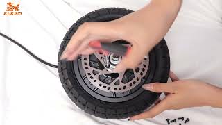 KuKirin G2 Master Brake Disc Replacement Tutorial（更换刹车盘教程）