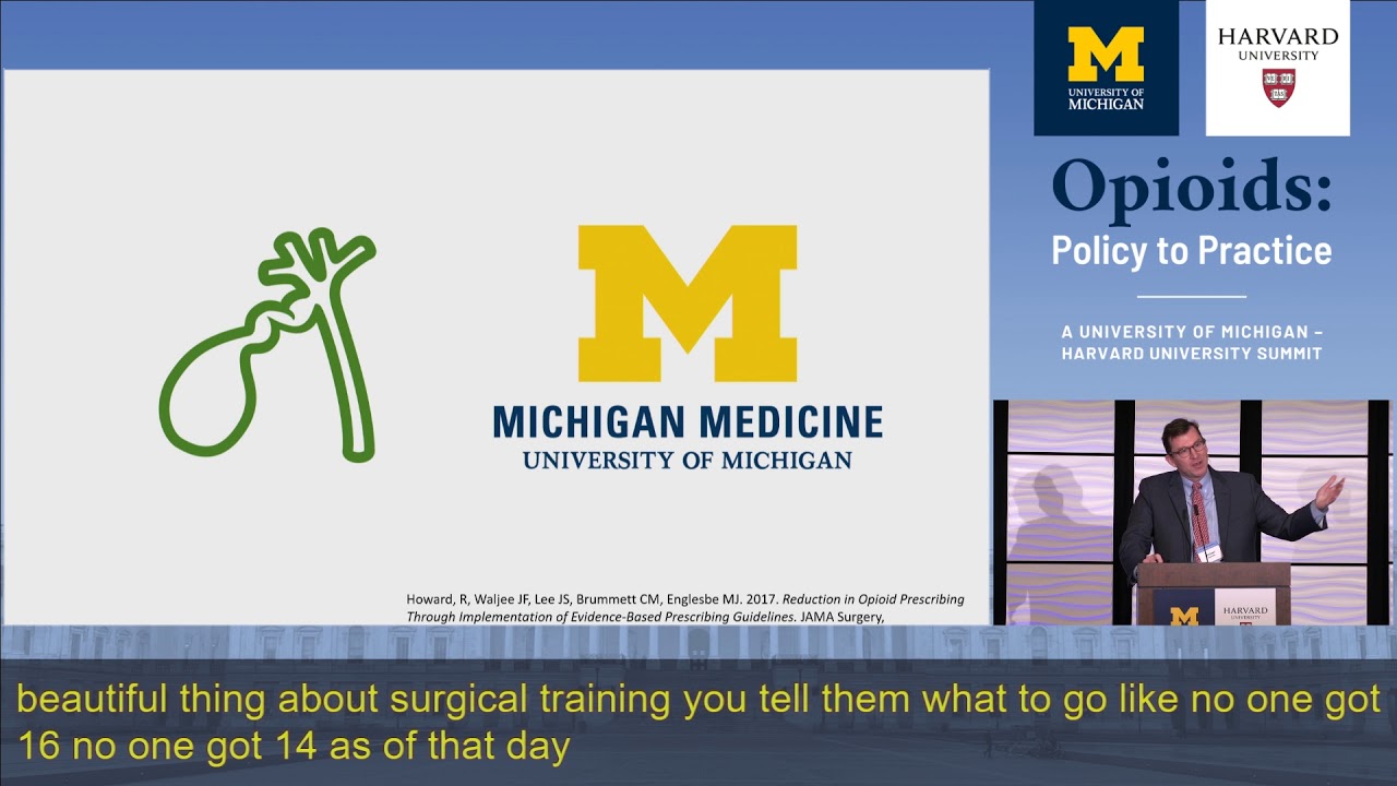 University of Michigan/Harvard University Summit: Opioids Policy to Practice Summit – Panel 3 university of michigan jobs