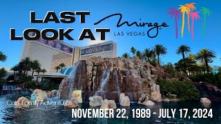 Last look at The Mirage in Las Vegas, Nevada 🎰 and goodbye to LOVE ✌🏼☮️