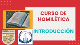 Homilética cristiana 🙌 Curso completo del Instituto Bíblico✔ Introducción