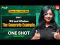Class 8 English Unit 1 | Wit and Wisdom - The Concrete Example | One Shot | New NCERT