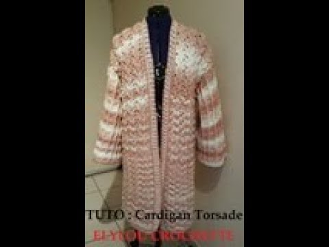 tuto gilet long au crochet