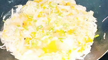 TRỨNG CHIÊN BẮP CẢI Lạ Miệng Thơm Ngon