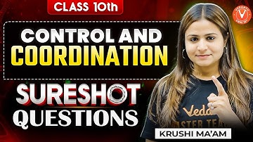 CONTROL & COORDINATION: SURE SHOT Questions! 🎯| Class 10 Biology | Board Exam Special!
