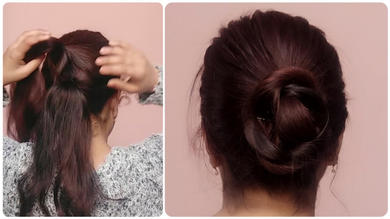 Simple Cute Updo Hairstyle For Works Easy Updos For Medium To Long Maxresdefault