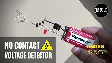 How to make Non-contact AC Voltage Detector | DIY | NVD