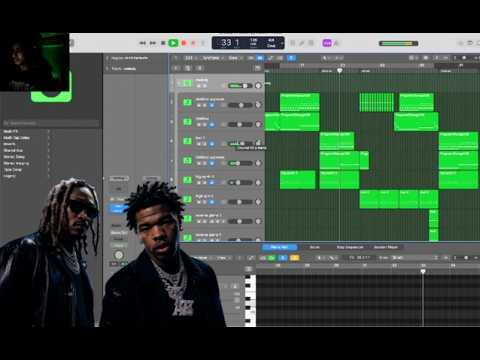 Making a HARD Future x Lil Baby Type Beat | Logic pro | Cookup #4