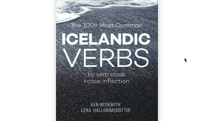 Icelandic Verbs, Ken Beckwith