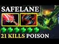 🔥 21 KILL VIPER Safelane — Enemy Can’t Play 🔥 Dota 2 Gameplay
