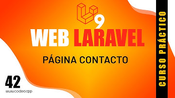 Curso Laravel 9 Página Web para Negocio | DISEÑO PÁGINA CONTACTO 42