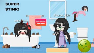Little Ayano Refuses To Take A Bathpees And Poops On The Floorpoops In The Tubgrounded