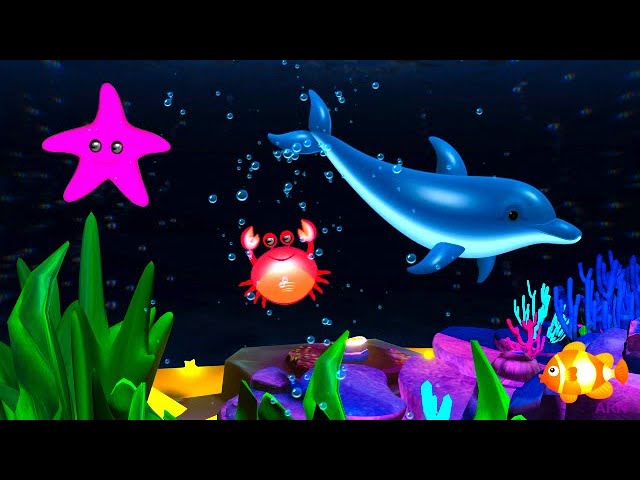 Bedtime Lullabies and Calming Undersea Animation 🐠 🐟  Baby Lullaby 💤 class=