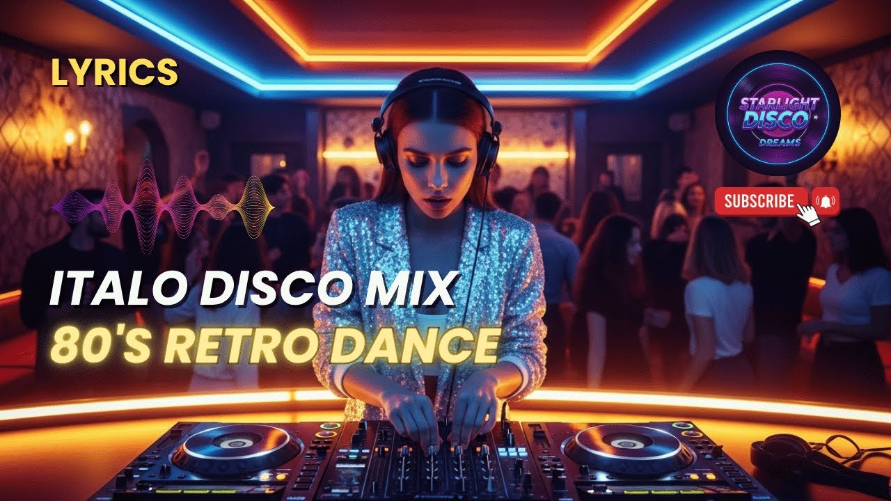 Retro 80s Italo Disco Mix – Neon Nights and Midnight Drive Vibes - YouTube