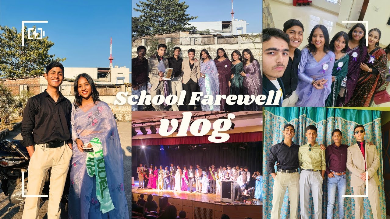 “Class 12th Farewell 2025 | A Special Day by Class 10”💗|Vlogs with ...