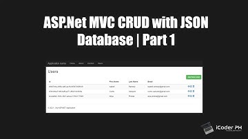 ASP.Net MVC Basic CRUD Operations | Part 1 of 5