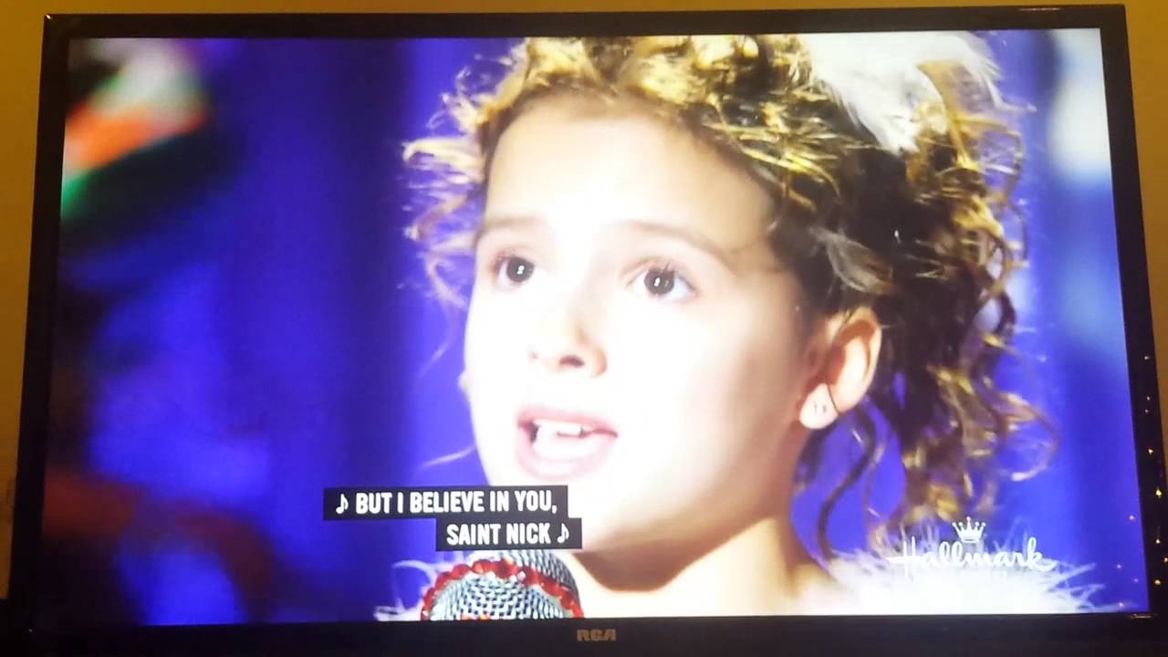 a christmas melody oh santa with lyrics on screen hallmark a christmas melody