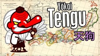 Leyendas de YÔKAI  TENGU 天狗 El narizotas chungo japonés