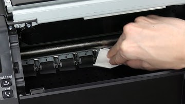 Cleaning the Paper Holder Roller (CW-C6000/CW-C6500 Series)