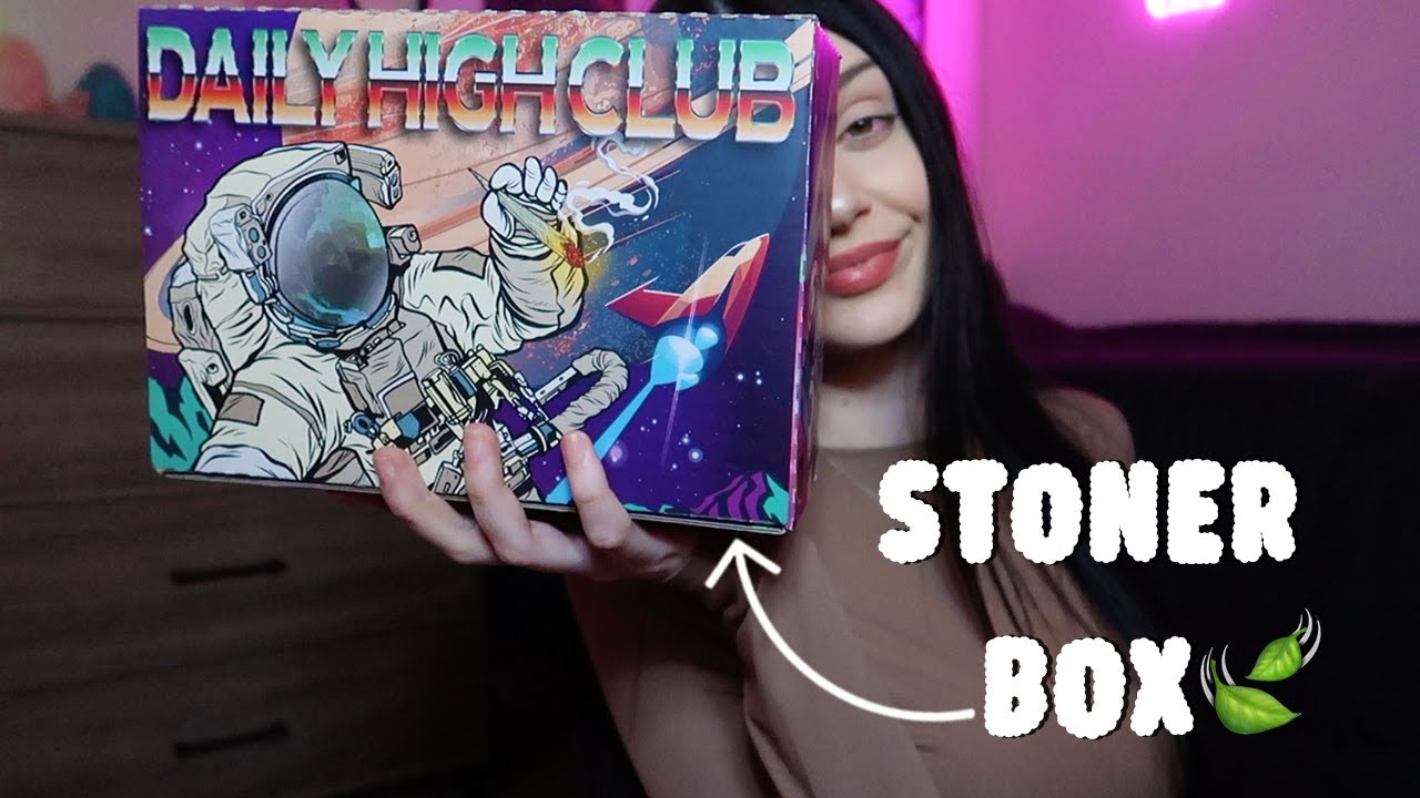 come to in n out with me + daily high club march unboxing🍃