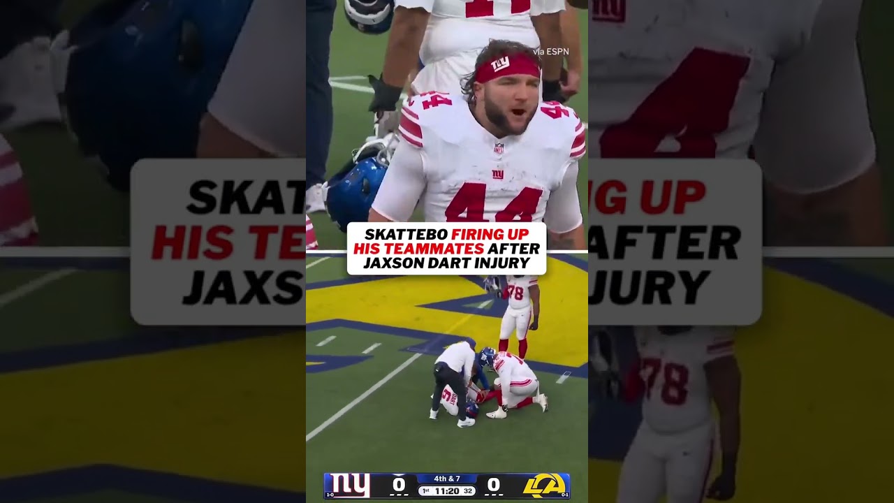 Gotta feel for Dart and Skat #nfl #football #giants