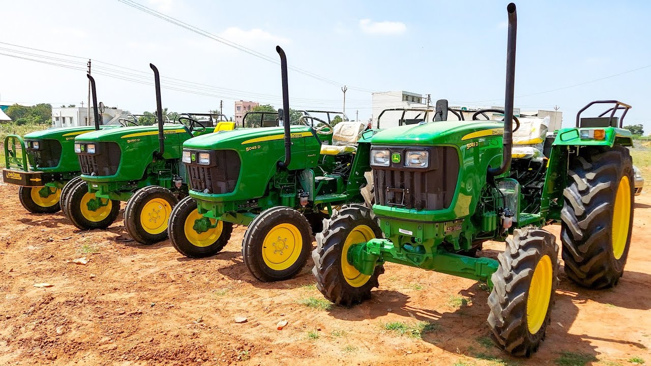 John Deere Tractor Showroom Review | 5050 D | 5045 D V7 | Tractors