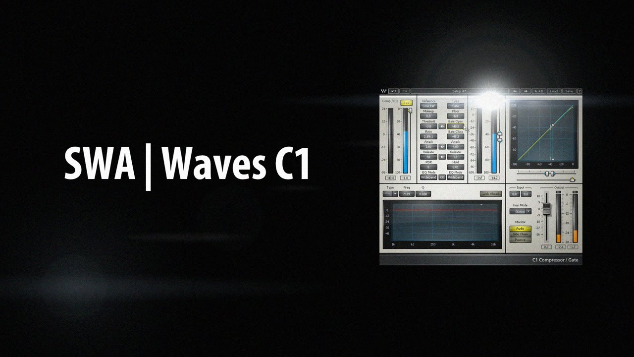 Waves C1 Compressor Tutorial - Mode & Presets (4/6) - YouTube