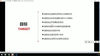黑马Pink前端Javascript高阶教程：P50   01 函数进阶学习目标