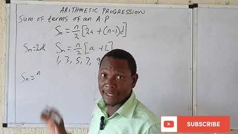 Sum of terms of an Arithmetic progression. ( Sequence and series part 3 ).