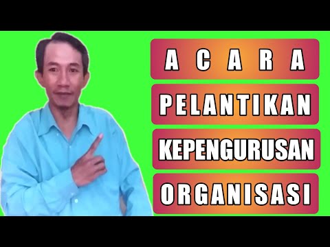 Video: Bagaimana cara menggunakan kata pelantikan?