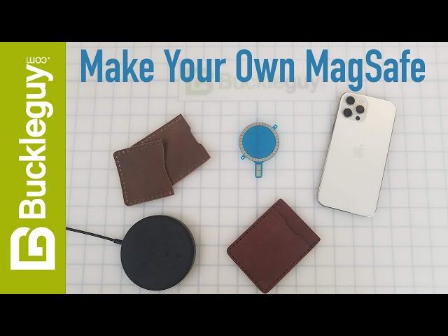 This is how we make a custom MagSafe Wallet – BandWerk – BandWerk.