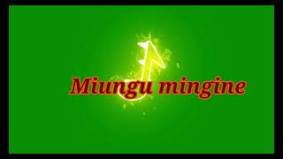 Miungu Mingine Song By Ken Kayange, Lyric Video