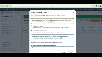 How to Delete an AWS RDS Database Safely (Step-by-Step Guide) | Code With Hafiz