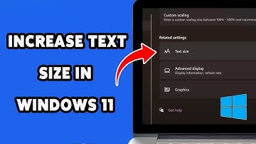 How To Increase Text Size In Windows 11 (2025) | Make Fonts Bigger On Your PC Screen